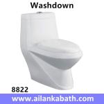 Middle East Bathroom Sanitary Ware Ceramic S-trap250 Roughing-in Washdown One