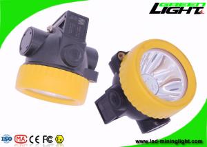China ABS Material LED Mining Cap Lamp High Efficiency 4000 Lux Brightness factory