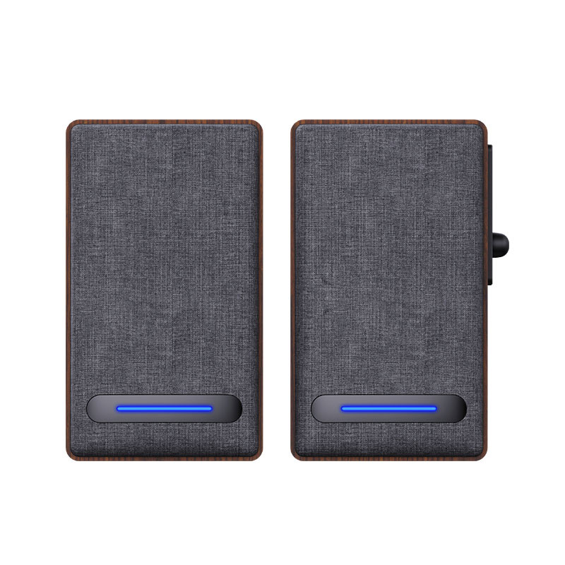 High Sensitivity Mini Bookshelf Speakers With Good Bass AC 220V