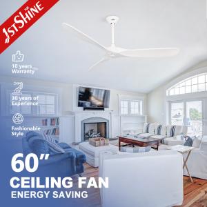 China Electric Ceiling Fan by 1stshine 6 Speeds DC Motor and Remote Control for Air Cooling factory