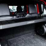 Powder Coated Rear Gate Inside Storage Shelf for 4x4 Vehicle Unique Design