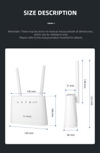 China 1200mbps High Speed LTE Router factory