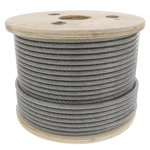 Bending Galvanized Aircraft Cable 1x7 1x19 7x7 7x19 Steel Wire Rope for Hoist