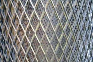China Square Expanded Aluminium Sheet Expanded Steel Screen For Noise Barrier factory