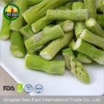 Best price freeze dried vegetables green asparagus from HACCP certified factory