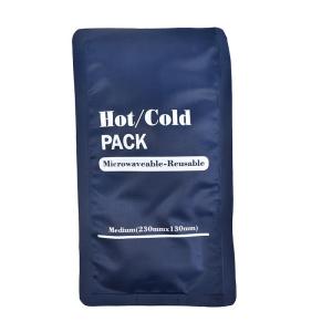 China Sport Compress Microwaveable 200ml Soft Reusable Hot Cold Therapy Pack Gel Pad Ice Cooling Heating Emergency Pain Relief pad factory