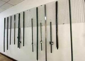 China Green Q235 T Bar Posts 1.33lb/Ft European Standard factory