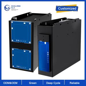 China LiFePO4 Lithium Battery OEM ODM Lithium Ion Rechargeable AGV Battery Pack 24V 36V 48V 80AH 150AH 200AH Electric Vehicle factory