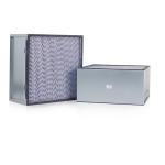 Box Type Air Filter Cartridge For Industry Fiberglass Media Material Lightweight