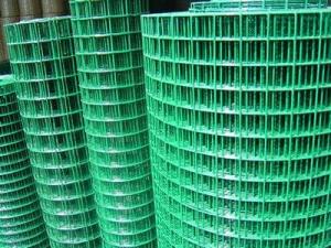 China PVC Coated Welded Gabion Box 0.3mm-8.0mm Green Wire Mesh Fencing Rolls factory