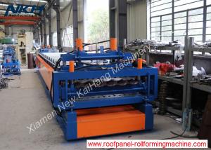 China Roofing/tile roof roll forming machine, metal forming, cold rolling, double layer, steel dual layer factory
