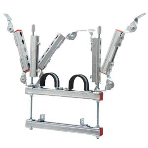 China Customized Seismic Support Bracket For Structural Stability Seismic Support For Cable Tray Durability factory