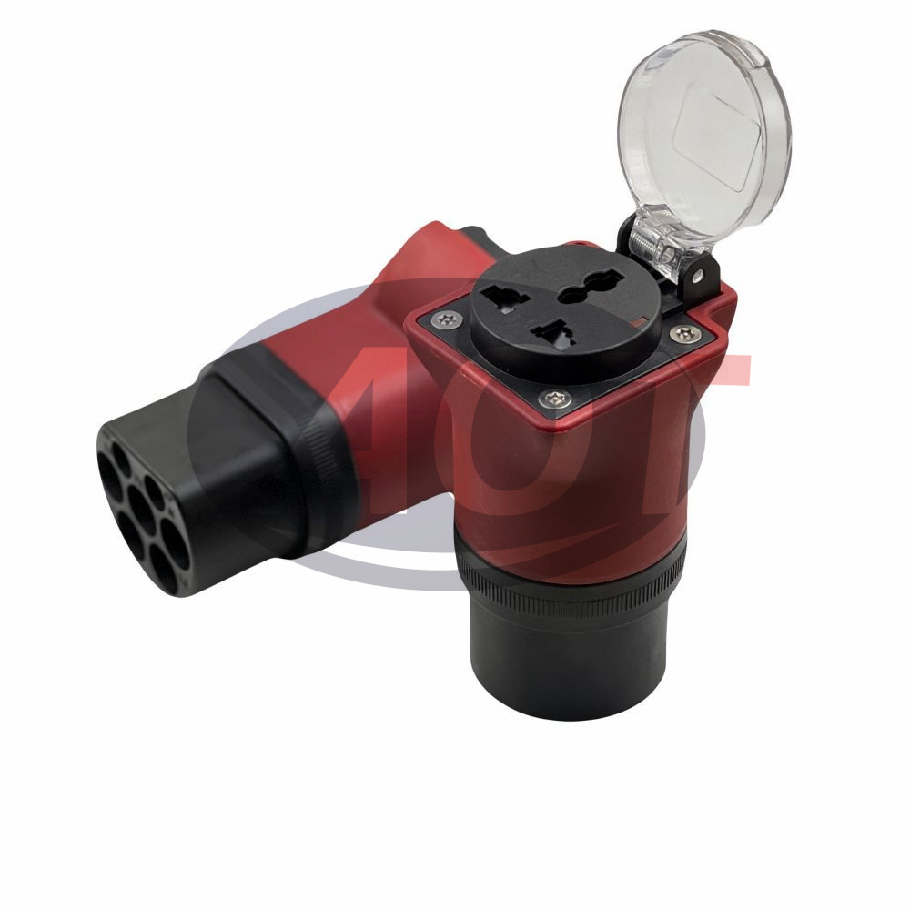 AOTAI EV Type2 Discharger Adapter 7KW Flexibility for Charging Station Adaptor AC 220V 16A
