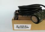 Black Mitsubishi MR-JHSCBL6M-L Servo Motor Cable MRJHSCBL6ML One Year Warranty