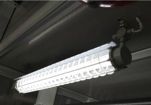 China Zone 1 Flame Proof 2*18w Led Explosion Proof T8 Fluoresce Light factory