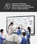 iBoard 4K Smart Board, Infrared Technology 98 inch Electronic Whiteboard For