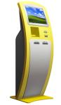 Free Standing Lottery Ticket Kiosk 1920*1080 With Cash / Bank Cards Payment