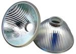 Energy Saving Glass Reflector , Round High Bay Light Reflector For Searchlights