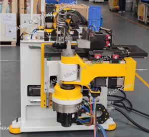 China Stainless Steel Pipes CNC Mandrel Tube Bender 32UE 195 Deg / S 0.1 Precision factory