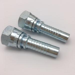 China JIC Male 74 Degree 26711 Metric Hose Adapters Carbon Steel Reusable factory