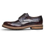 Fashion Italian Designer Men Formal Dress Shoes Genuine Leather Flat Luxury