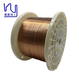 China 0.3X1.0 AIW Enamelled Flat Copper Wire for Automotive Winding factory