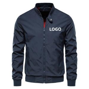 China Solid Color Warm Down Jacket Spring Autumn Handsome Casual Jacket factory