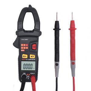 China 6A 60A 600A Digital Clamp Multimeter Tester Resistance / Capacitance Measurement factory