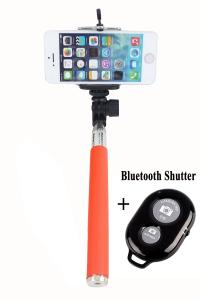 China Handheld monopod with remote for ios 4.0 / android 3.0 Smartphone Bracket factory