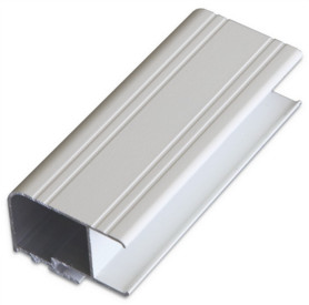 China White Powder Painted Aluminium Window Extrusions , Aluminium Frame Profile For Casement Window on sale