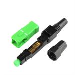 field assembly, fiber optic sc apc fast connector