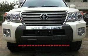 China OE Auto Spare Parts Front Car Bumper Guard for TOYOTA LAND CRUISER FJ200 2012 2013 2014 factory