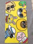 100% cotton velour reactive print small MOQ custom print beach towel