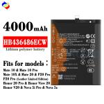 Stock Replacement Battery for Huawei Mate RS 10 20 Pro P20Pro HB436486ECW