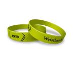 China OEM Colorful Passive Rfid Nfc Wrist band Waterproof 13.56mhz Silicone