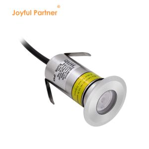 China Buried Recessed Under Water Swimming Pool Lights 1W 2W 3W Pond Lights factory