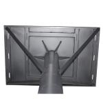 Sturdy Durable Upright Post Industrial Exhibition Settings Steel Upright Post