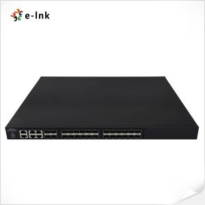 China 10G Fiber Optic Switch 24-Port SFP 4-Port 10/100/1000M TP/SFP Managed Fiber Switch factory