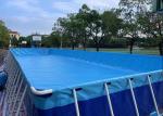 Regular Shape Canvas Swimming Pool For Outdoor Pool Party Recreational