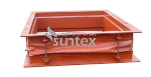 China Thermal Insulation Silica Fabric High Temperature Resistant Multilayers Cloth Compensator factory
