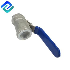 China DN50 1 Npt Ball Valve Sankyo 1000 Wog Female Thread Parallel BSPP En 12266 factory
