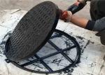 Industry 500mm Circular Manhole Cover Airtight Inspection Cover EN 124 B125