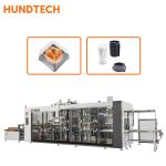 Lightweight Beverage Pressure Thermoforming Machine PET Forming