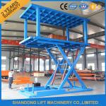 Double Deck Car Parking System , Stable Scissor Hydraulic Portable Garage Car
