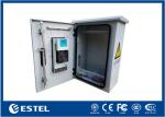 Network Outdoor Cabinet 19 Inch Rack 7U Weatherproof Enclosures With TEC Cooling