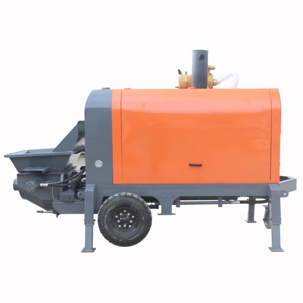 Small Cement Concrete Pouring Pump Machine Diesel Electric For Concrete