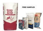 Custom Logo Kraft Paper Bag For Bread Wheat Flour Packaging