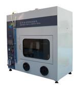 China 100mm Length Flame Test Apparatus , 220V 50Hz Vertical Flammability Tester factory