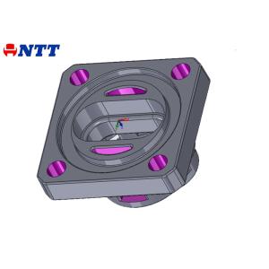 Moldflow Injection Mold Tooling GV - 5HL Square Flanges Interchangeable Inserts