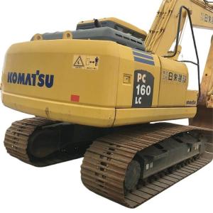 China Original Hydraulic Pump 16 Ton Used Komatsu PC160-7 Excavator with Original Color factory